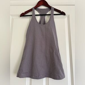 Grey lululemon tank